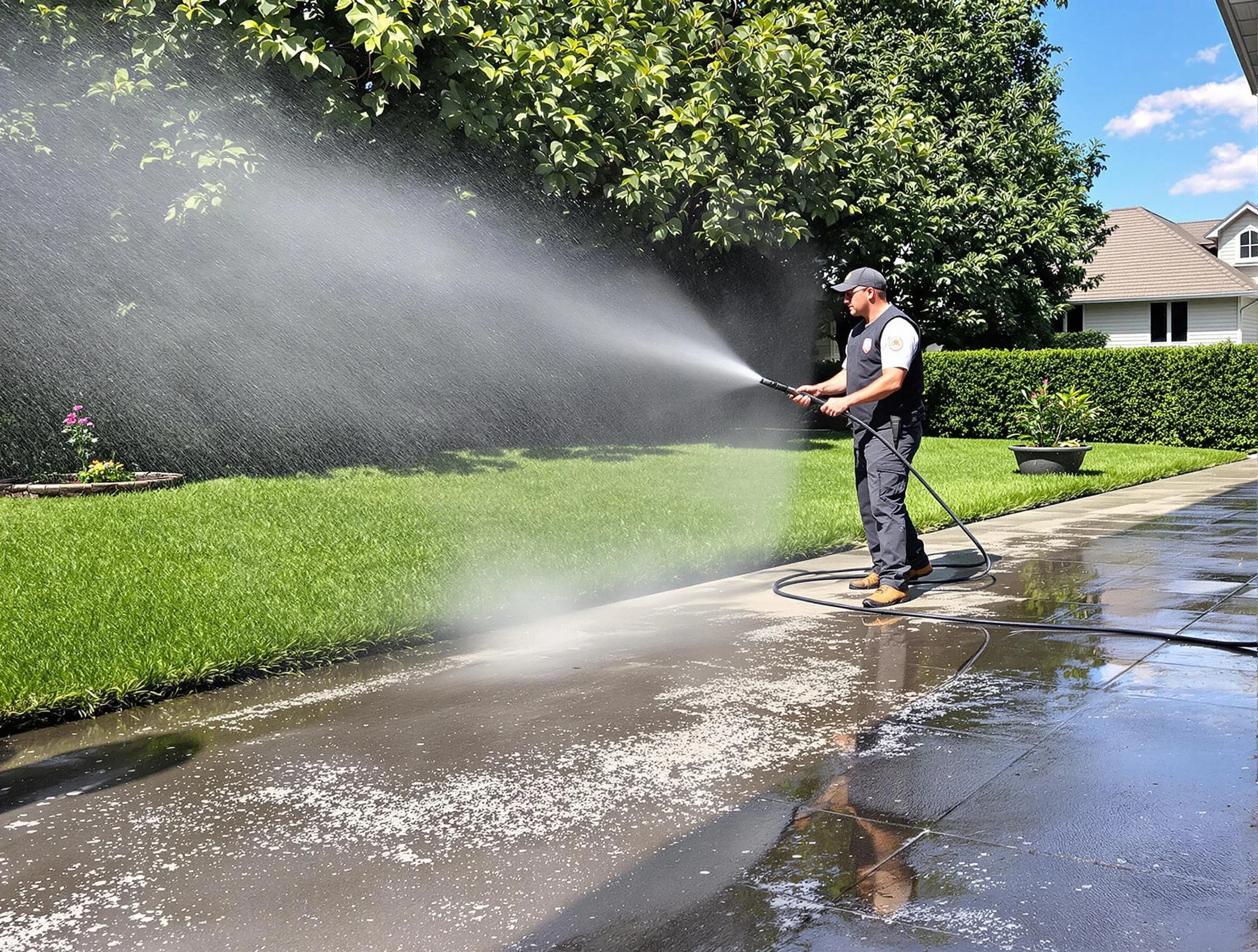 Power Washing in Green